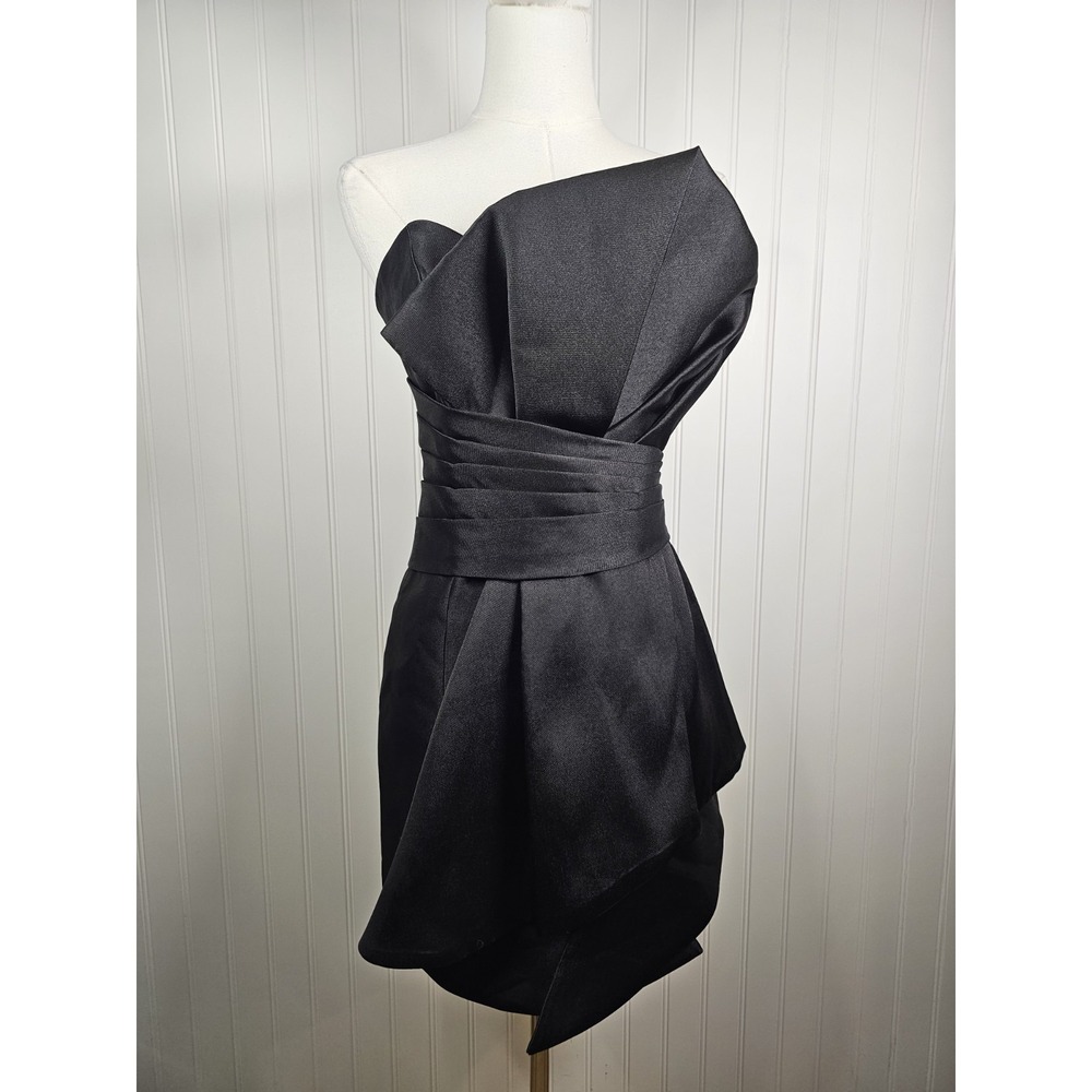 Fame And Partners X Free People Florence Dress Women's Size 2 Black Formal Party
